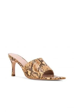 RAYE Evan Heel In Natural Snake -RAYE Sales Shop RAYE WZ1296 V2