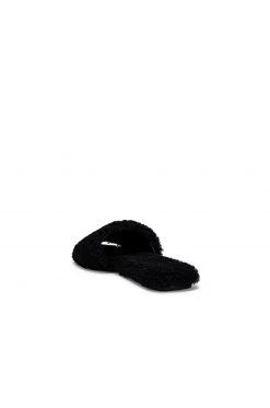 RAYE Shearling Sandal In Black -RAYE Sales Shop RAYE WZ1758 V3