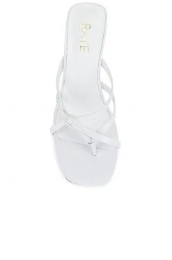RAYE Dax Heel In White 10 RAYE Dax Heel In White -RAYE Sales Shop RAYE WZ1835 V4