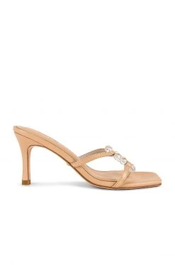 RAYE Bead Heel In Nude