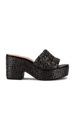 RAYE Gable Wedge In Black