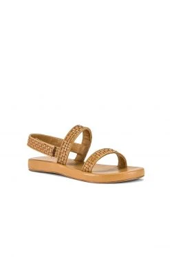 RAYE Hoxton Sandal In Cognac -RAYE Sales Shop RAYE WZ1885 V2