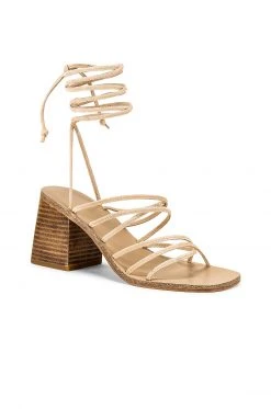 RAYE Cross Sandal In Nude Suede -RAYE Sales Shop RAYE WZ1899 V2