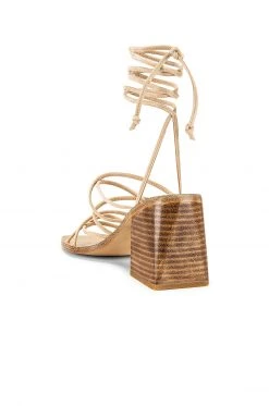 RAYE Cross Sandal In Nude Suede -RAYE Sales Shop RAYE WZ1899 V3