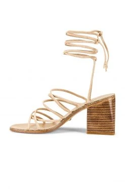 RAYE Cross Sandal In Nude Suede -RAYE Sales Shop RAYE WZ1899 V5