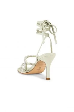 RAYE Brie Heel In Bone White 9 RAYE Brie Heel In Bone White -RAYE Sales Shop RAYE WZ1902 V3