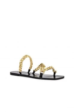 RAYE Chain Sandal In Black -RAYE Sales Shop RAYE WZ1963 V2