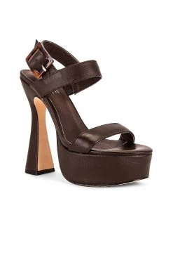 RAYE Rush Heel In Brown 8 RAYE Rush Heel In Brown -RAYE Sales Shop RAYE WZ1965 V2