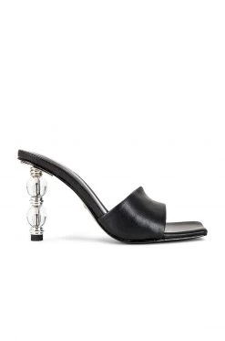 RAYE Carre Heel In Black