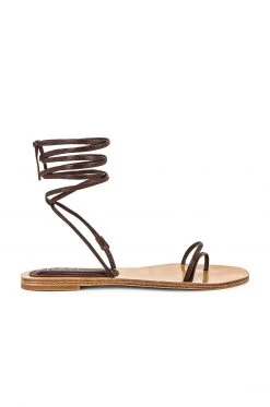 RAYE Nua Sandal In Dark Tan