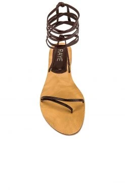 RAYE Nua Sandal In Dark Tan -RAYE Sales Shop RAYE WZ2054 V4