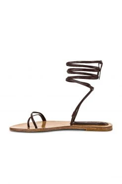 RAYE Nua Sandal In Dark Tan -RAYE Sales Shop RAYE WZ2054 V5