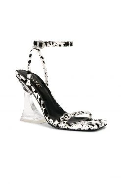 RAYE Plexy Heel In Black & White -RAYE Sales Shop RAYE WZ2061 V2