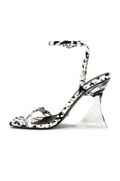 RAYE Plexy Heel In Black & White -RAYE Sales Shop RAYE WZ2061 V5