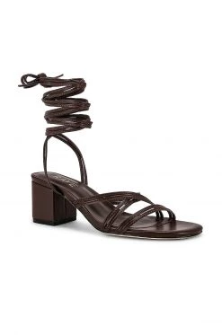 RAYE Sybil Heel In Brown -RAYE Sales Shop RAYE WZ2068 V2