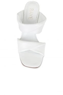 RAYE Greer Heel In White -RAYE Sales Shop RAYE WZ2069 V4