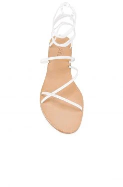 RAYE Tied Up Sandal In White -RAYE Sales Shop RAYE WZ2071 V4