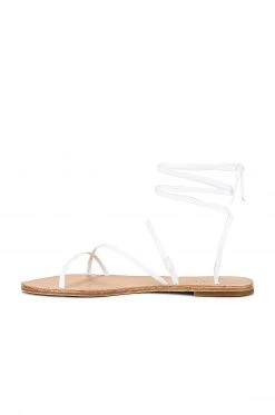 RAYE Tied Up Sandal In White -RAYE Sales Shop RAYE WZ2071 V5