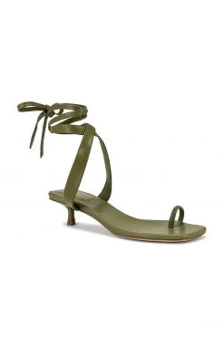 RAYE Moss Heel In Olive Green -RAYE Sales Shop RAYE WZ2073 V2