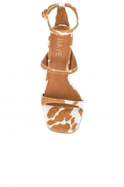RAYE Trace Heel In Dark Tan -RAYE Sales Shop RAYE WZ2076 V4