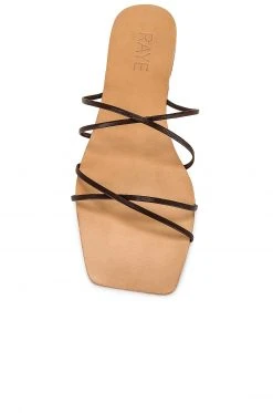 RAYE Lettia Sandal In Brown 10 RAYE Lettia Sandal In Brown -RAYE Sales Shop RAYE WZ2079 V4