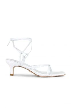 RAYE Preto Heel In White